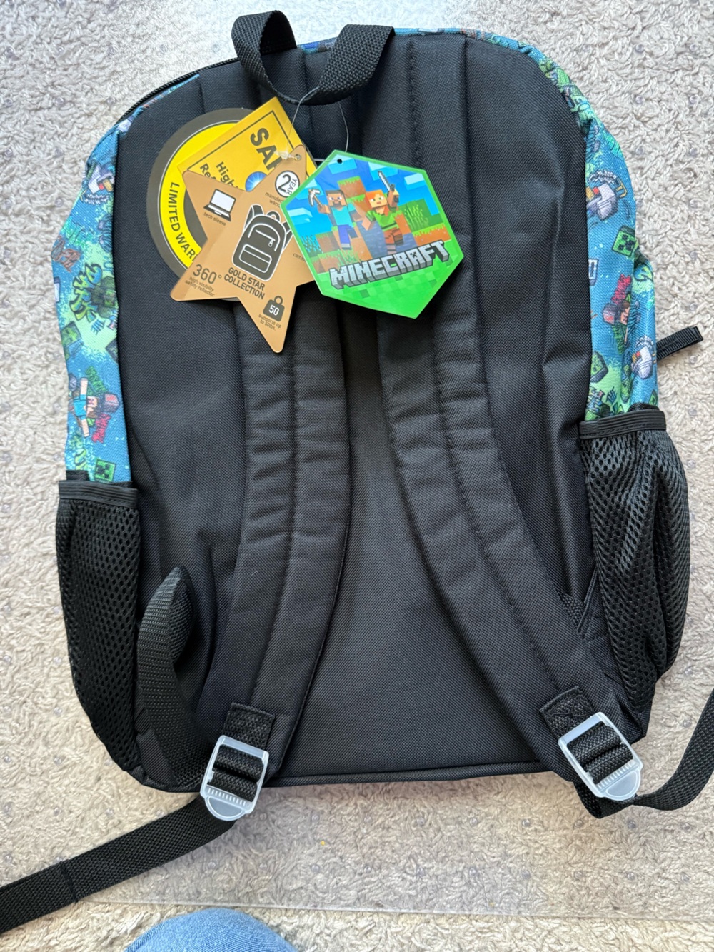 Minecraft Backpack - Picture 3 of 7
